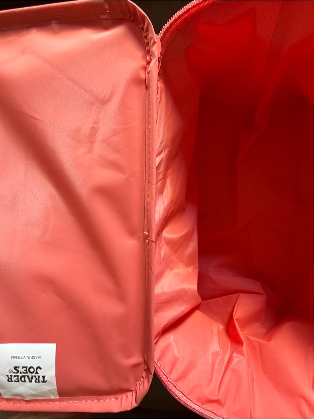 Trader Joe’s Striped Insulated Tote - Picture 5 of 6